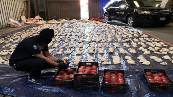 ضبط شحنة مخدرات