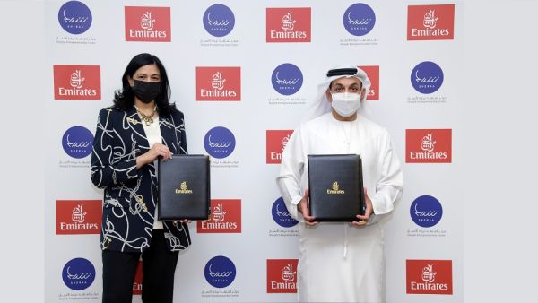During the event Emirates And Sheraa Sign MOU To Cultivate Startup Ecosystem And Support The Next Generation Of Entrepreneurs In The UAE