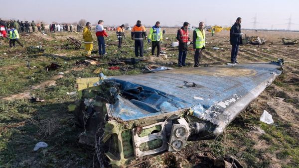 Ukrainian passenger plane was shot down next to Tehran