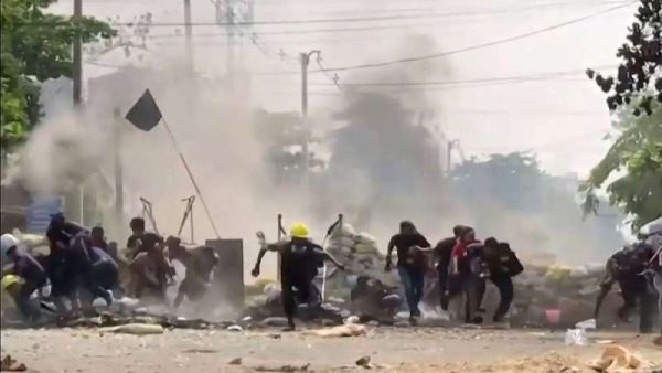 احتجاجات في ميانمار