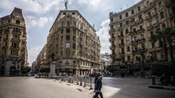 Part of downtown Cairo