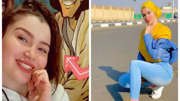 حنين حسام قبل وبعد خلع الحجاب