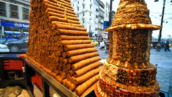 Sweets in the famous Istanbul Patisserie