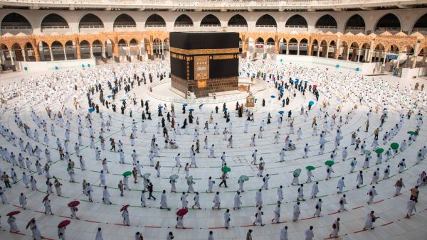 Only vaccinated pilgrims will be allowed into Mecca and the Grand Mosque