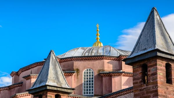 The exterior view of the Little Hagia Sophia