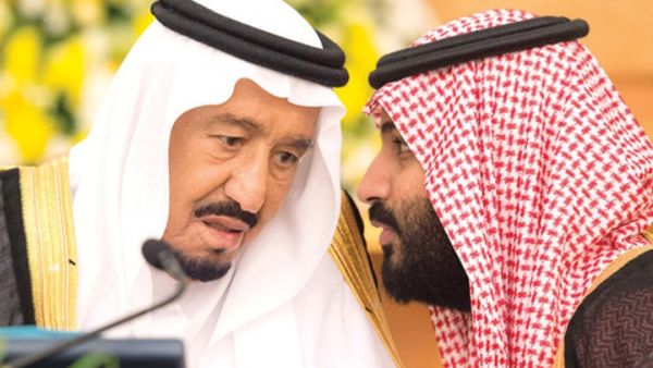 الملك سلمان بن عبد العزيز وولي العهد محمد بن سلمان الملك سلمان بن عبد العزيز وولي العهد محمد بن سلمان