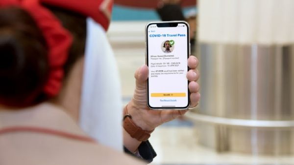The first passengers travelling from Dubai to Barcelona on EK 185 today trialled the 'digital passport' to verify and share their pre-travel COVID-19 test status with Emirates. Emirates Commences IATA Travel Pass Trials Simplifying Covid-19 Related Travel Requirements