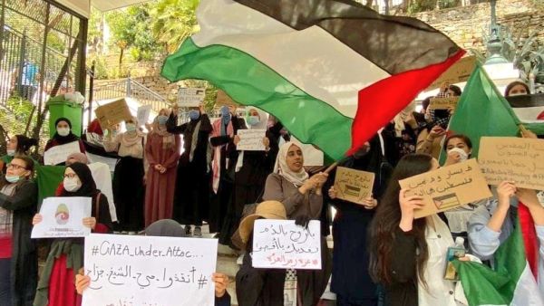 وأدانت الجمعية بأقوى المعاني، الهجمات الإسرائيلية العنيفة والإجرامية ضد المدنيين الفلسطينيين الأبرياء في فلسطين المحتلة،