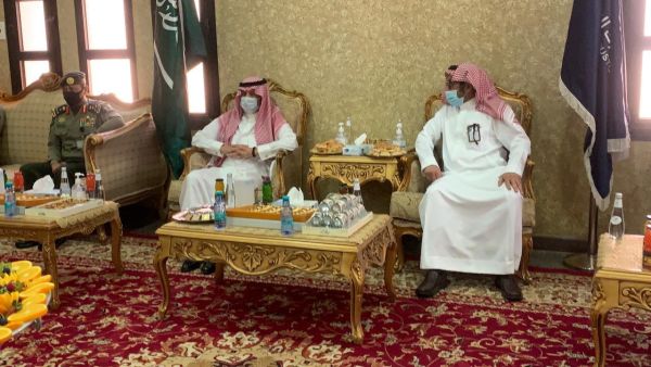 السفير السعودي في الاردن  منفذ الحديثة - العمري الحدودي بين البلدين