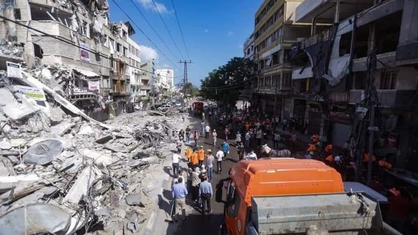 إعادة إعمار وتأهيل مقر وزارة العمل الرئيس في غزة والذي دمره الاحتلال، وتبلغ مساحته 500 متر مربع 