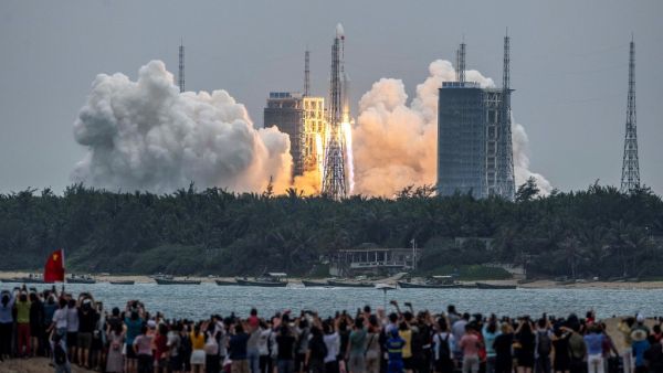 China's Long March rocket stage has reentered Earth's atmosphere