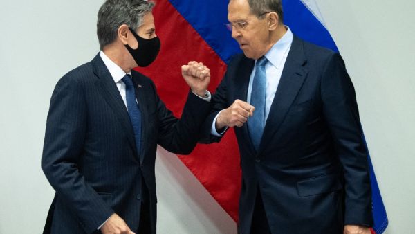 Russian Foreign Minister meets US Secretary of State.