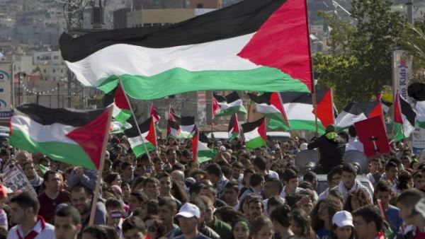 (AFP File Photo)  The Palestinian flag