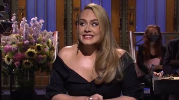 Adele shared a rare gallery of pictures of herself
