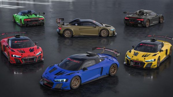 أودي تكشف النقاب عن 6 نسخ خاصة من سيارة السباق R8 LMS GT2