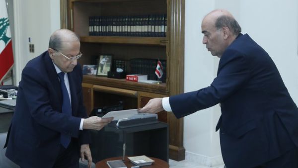 Caretaker Foreign Minister Charbel Wehbe quits office