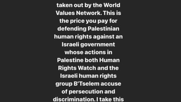 Dua released a statement on Sunday hitting out at the ad which she said contained 'blatant misrepresentations of who I am'