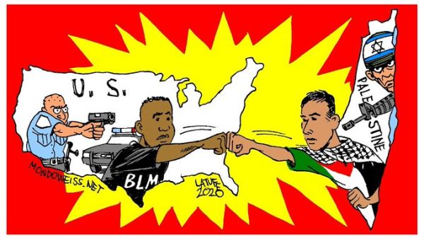 Both African Americans and Palestinians know what state terrorism is all about!