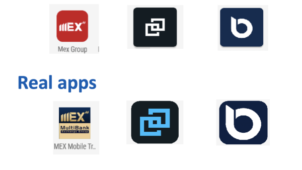 Fake VS Real Apps. Sophos Uncovers 167 Fake Android and iOS Trading and Cryptocurrency Apps