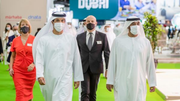 During the event HH Sheikh Ahmed bin Saeed Opens Arabian Travel Market 2021