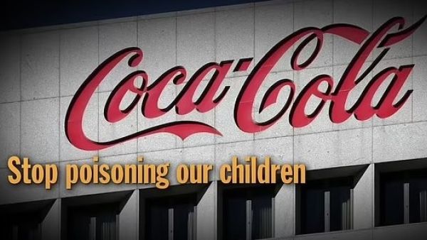 Coca-Cola was accused of 'poisoning our children' in the new advert