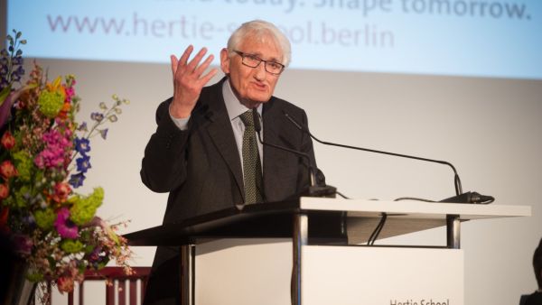 German philosopher Jürgen Habermas