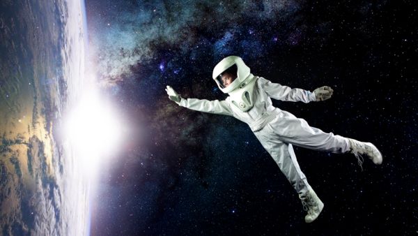 Astronaut in space