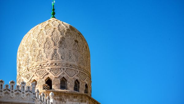 Alexandria, Egypt, Incredibly beautiful mosque Abo El Abass