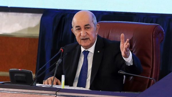 الرئيس الجزائري عبد المجيد تبون