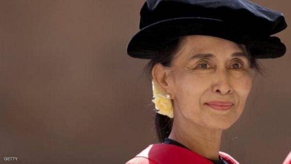 زعيمة ميانمار المخلوعة، أونغ سان سو تشي