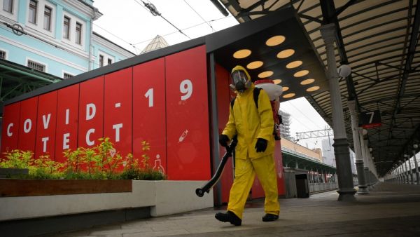 Russia sees high covid-19 cases.