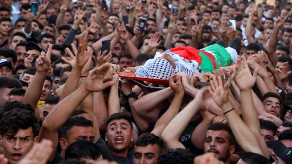 The Palestinian youth was shot in the head in town of Beita