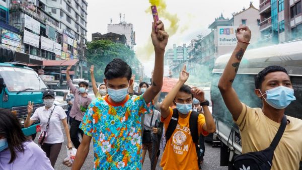 Myanmar's Junta slapped with fresh sanctions.