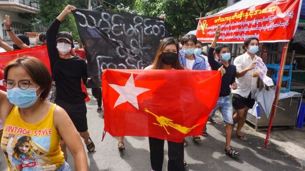 for murdering an alleged informant and his two sons; Myanmar Junta sentenced tens to deaths.