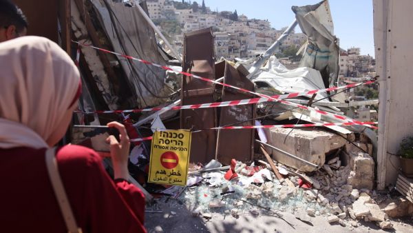 Silwan district is located East Jerusalem