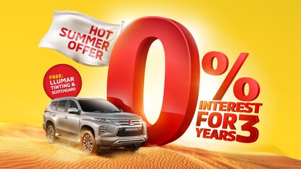 The affordable monthly starting prices make it an irresistible deal with the stylish Montero Sport starting from AED 1,170. Mitsubishi Customers Rejoice With The 'Hot Summer Offer' From Al Habtoor Motors.