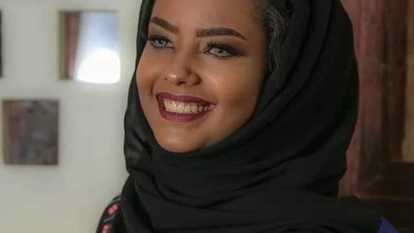 Entisar Al Hammadi, an elegant young Yemeni model