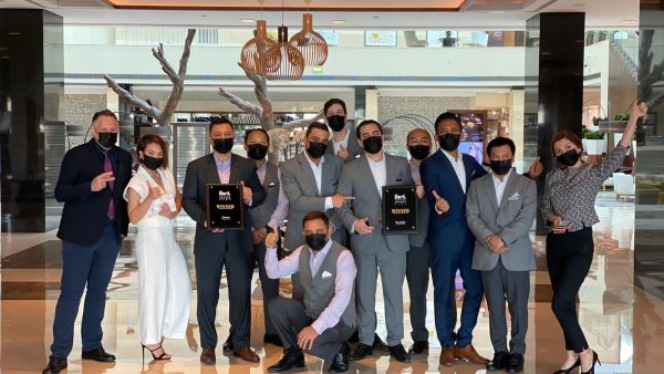 During the event Hyatt Regency Oryx Doha Received Awards From The Fact Dining Awards Qatar 2021