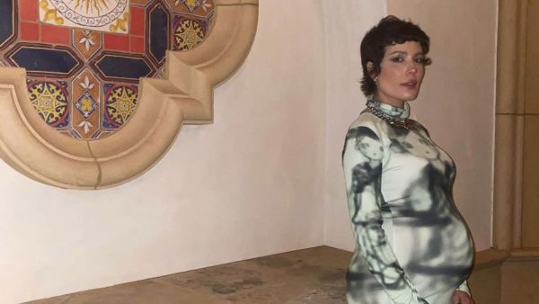 Halsey expecting her first child with screenwriter beau Alev Aydin, 37. 