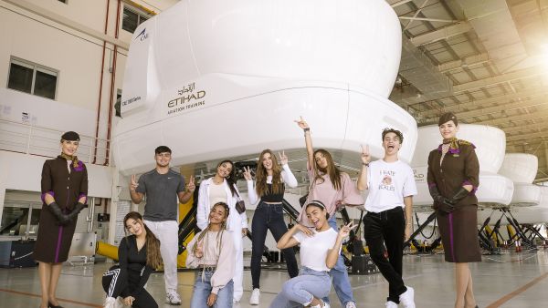 Now United make an appearance at Etihad Airways Global Pop Stars ‘Now United’ Make An Appearance At Etihad Airways