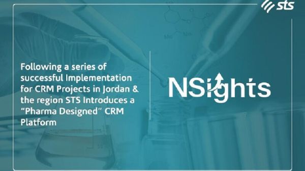 Following a series of successful Implementations for CRM Projects in Jordan and the region STS Introduces a “Pharma Designed” CRM Platform