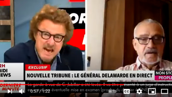 le Général Delawarde on Morandini Live