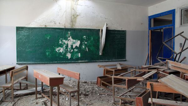 مدرسة في قطاع غزة