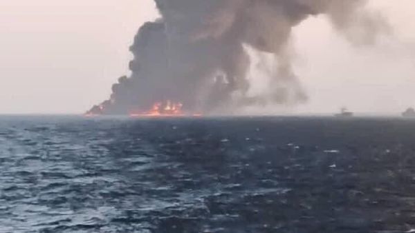  طاقم الباخرة العراقية التي احترقت في الخليج وعددهم 9 افراد قد لقوا حتفهم جميعا 