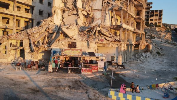 one kid died, 2 others injured in Syria's Assad regime attack on Idlib.