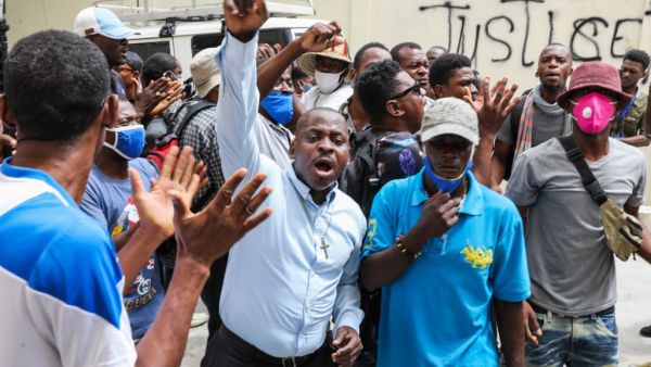 According to Haitian authorities, a hit squad of 28 men -- 26 Colombians and two US citizens -- killed the president