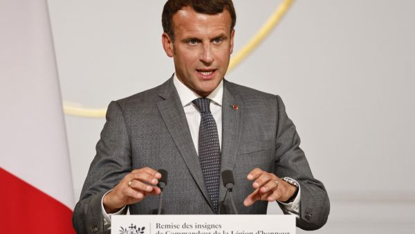French President Emmanuel Macron