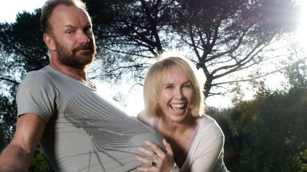 Sting and Trudie Styler