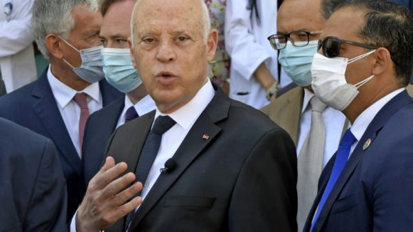 Tunisia's President Kais Saied 