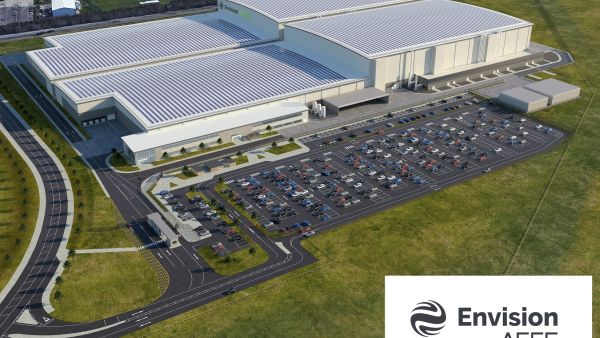 Envision-AESC Artist Impression. Nissan Unveils Ev36zero – A £1bn Electric Vehicle (Ev) Hub To Accelerate The Journey To Carbon Neutrality